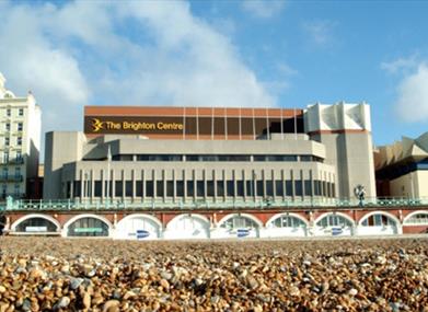 Brighton Centre - from the beach