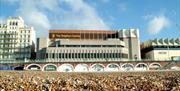 Brighton Centre - from the beach