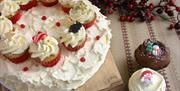 Christmas Cup cake