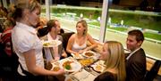 Meal in the restaurant
