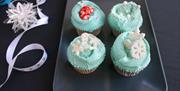 Christmas cup cakes