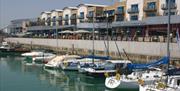 moored boats