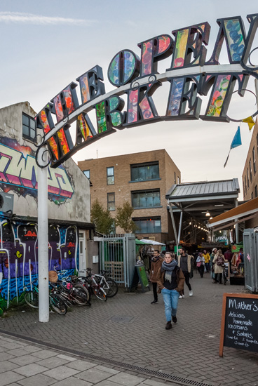 Entrance to The Open Market, Brighton