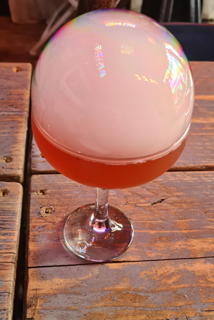 Signature cocktail at Munchies' Craft, Brighton