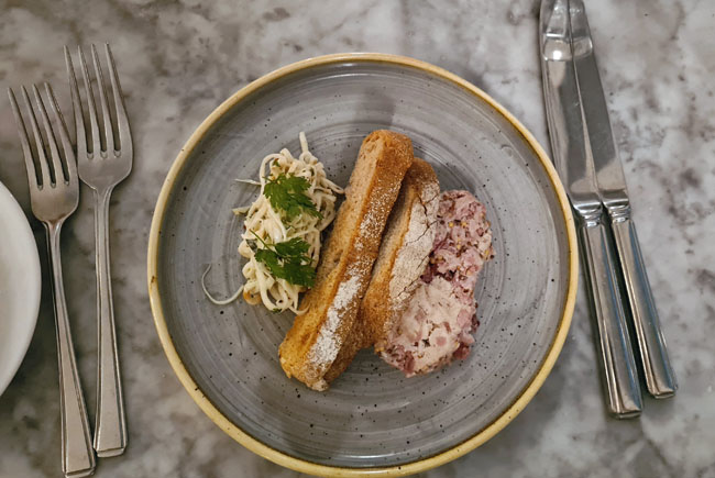 Ham Hock Terrine at Bistro du Vin, Brighton