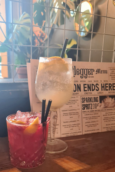 Cocktails at The Bootlegger, Brighton
