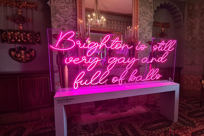 COLOUR at the Royal Pavilion, Brighton