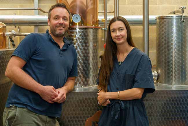 John & Georgina of Goldstone Rum