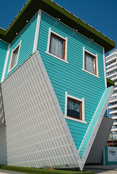 Upside Down House Brighton taken by Chris Harrison