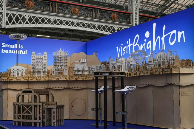 VisitBrighton Exhibition Stand