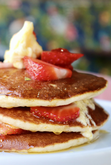 Pancakes at Metrodeco Brighton