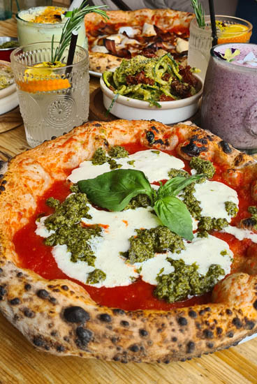 Photo of the food at Purezza taken by VisitBrighton